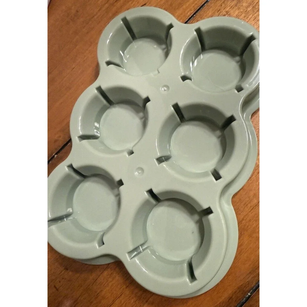 BABY BULLET 6 Storage Cups  Replacement Containers with Date Dial Lids And Tray